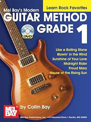Modern Guitar Method Grade 1 Learn Rock Favorites BK/DVD