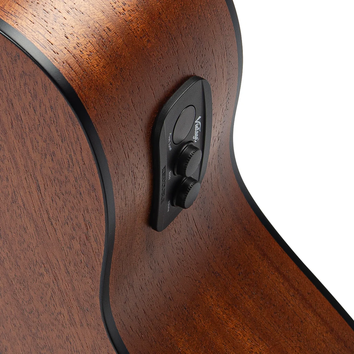 Vintage Pacific Coast Series Electro-Acoustic Guitar Denim Blue VEC300DB