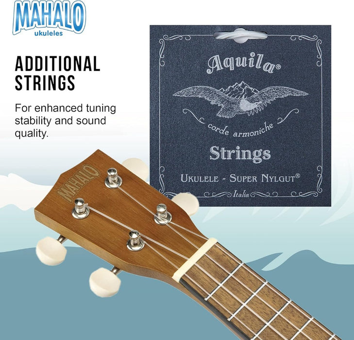 Mahalo Soprano Ukulele Kahiko Series with Essentials Pack