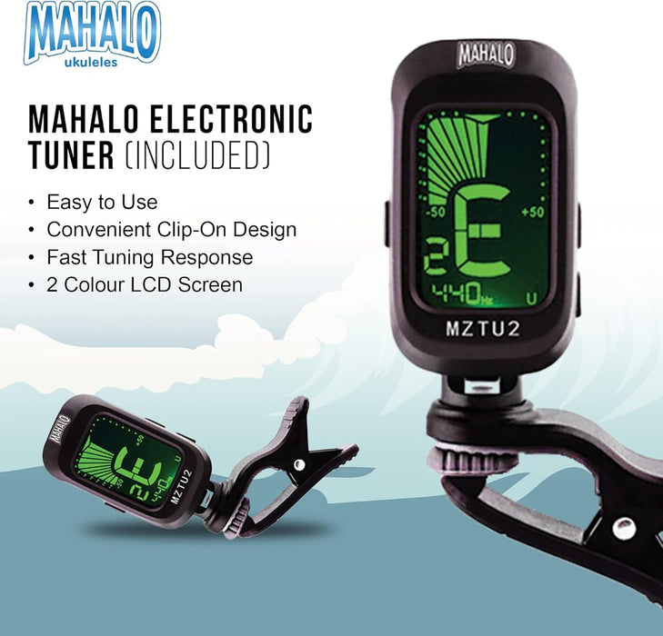 Mahalo Soprano Ukulele Kahiko Series with Essentials Pack