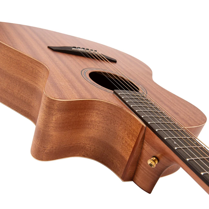 Vintage Mahogany Series Grand Auditorium Cut Away Electro Acoustic Guitar VE900MH