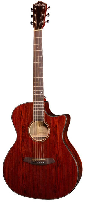 Rathbone No 3 Double Top Electro Cutaway Acoustic Guitar Bocote R3BCE