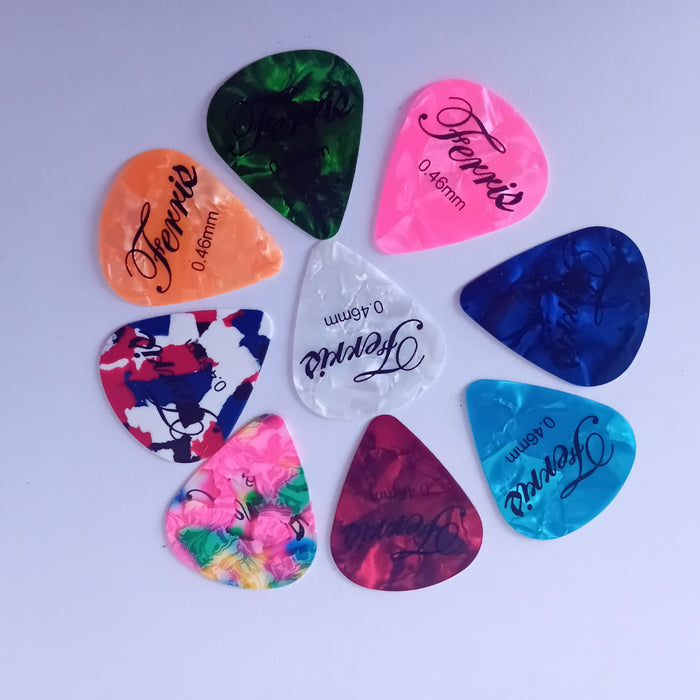 Ferris Guitar Picks Pack of 20 Available in .46mm, .71mm, .96mm & Miixed Bag