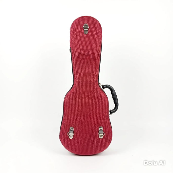 Ferris 21'' Soprano Ukulele Fitted Case Red