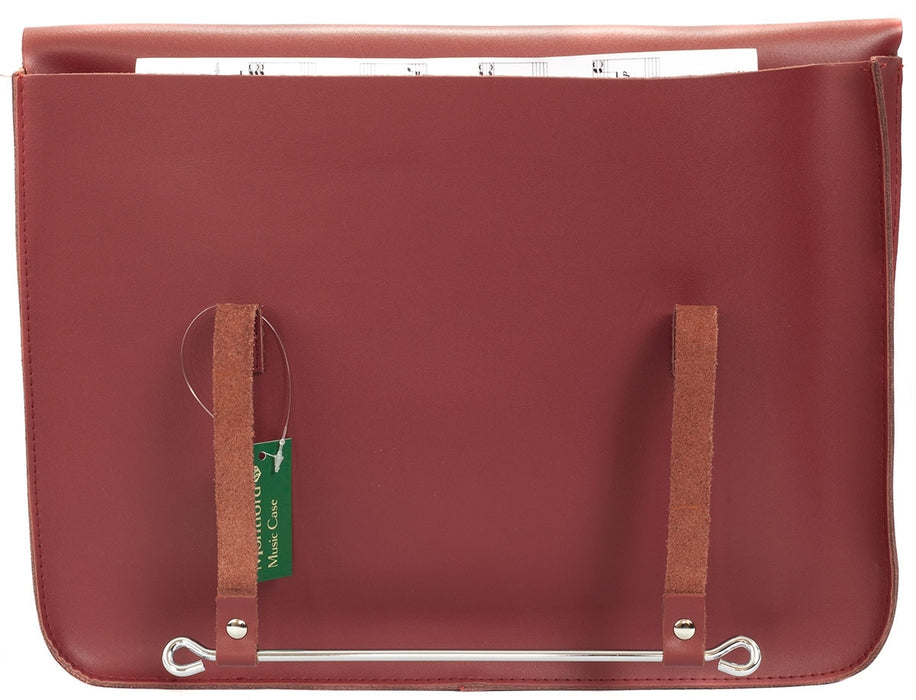 Montford Leather Music Case Brown MFC1BR