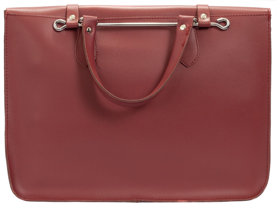 Montford Leather Music Case Brown MFC1BR