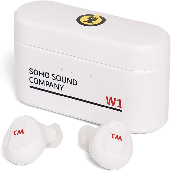 Soho W1 Earbuds with Power Bank - white