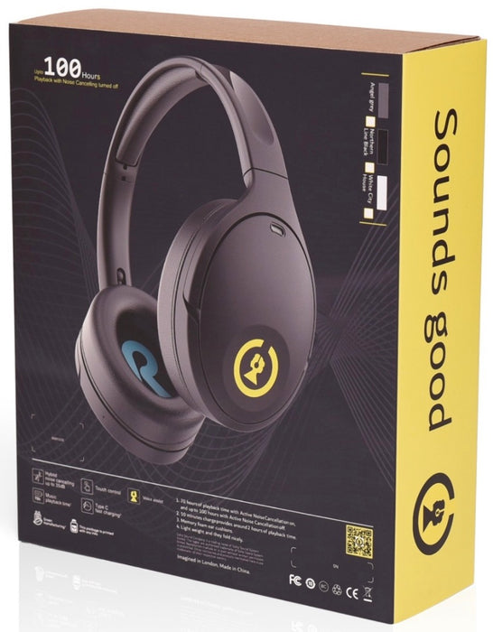 Soho 2.6 Bluetooth Wireless Noise Cancelling Headphones 50R01B