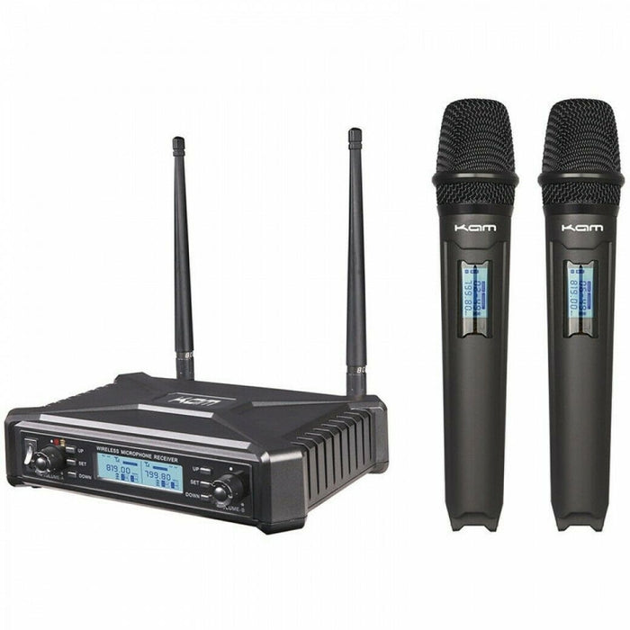 Kam UHF Wireless Microphone System KWM1920