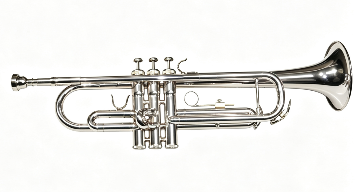 Ferris Student Bb Trumpet with Case Silver