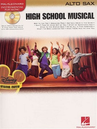 High School Musical Play-Along for Alto Sax BK/CD
