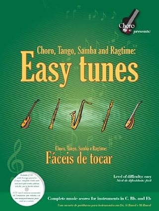 Choro, Tango, Samba and Ragtime Easy Tunes BK/CD