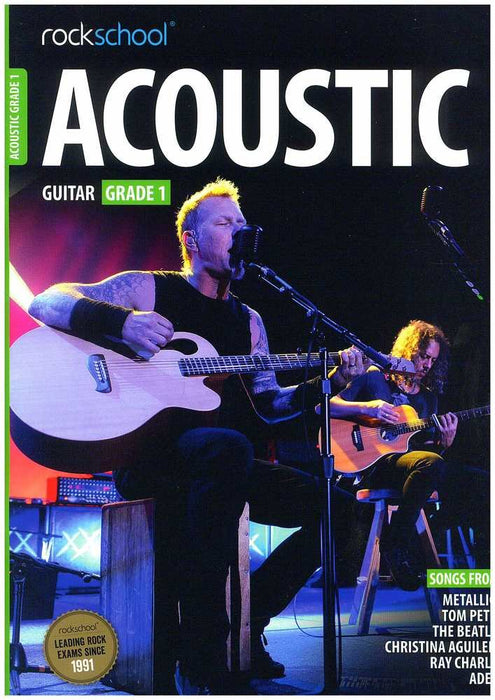 Rockschool Acoustic Guitar Grade 1 2016 Book
