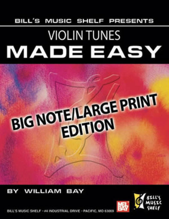 Violin Tunes Made Easy Big Note/Large Print Edition