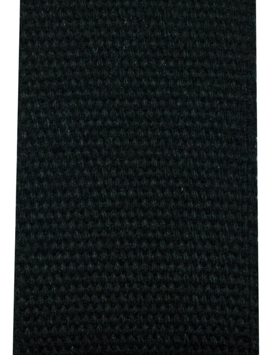 TGI Guitar Strap Woven Cotton Vegan Black TGSV01D