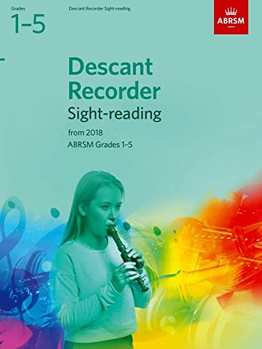 ABRSM Descant Recorder Sight Reading Grades 1-5 2018