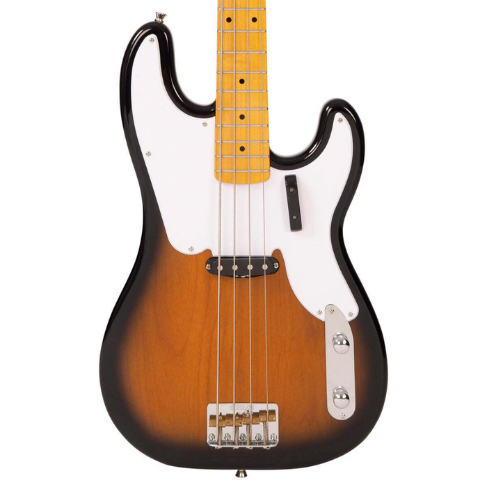 Vintage V51 ReIssued Bass Guitar 2 Tone Sunburst V51SB