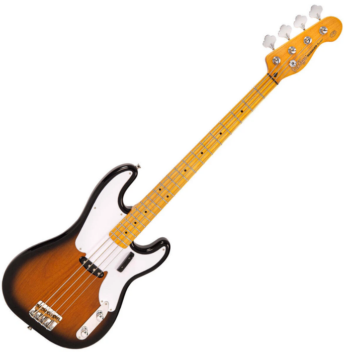 Vintage V51 ReIssued Bass Guitar 2 Tone Sunburst V51SB