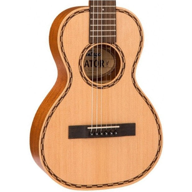 Vintage 'Viator' Paul Brett Acoustic Travel Guitar Nylon Strings VTR800VC