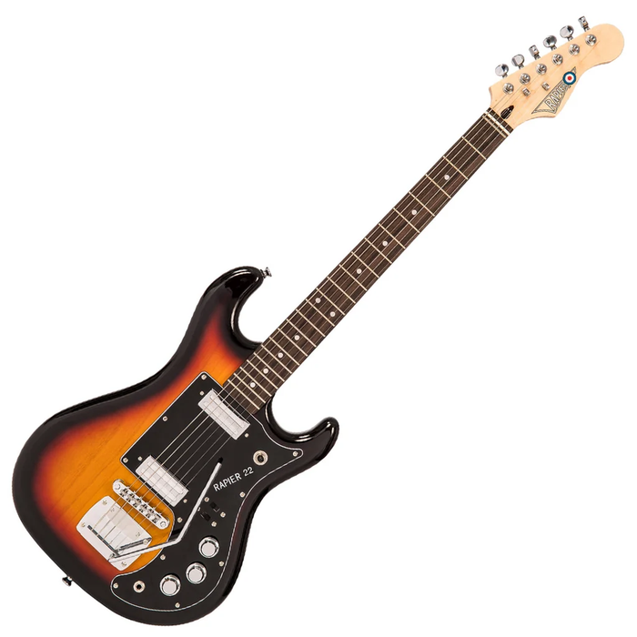Rapier 22 Electric Guitar 3 Tone Sunburst RAP22SB