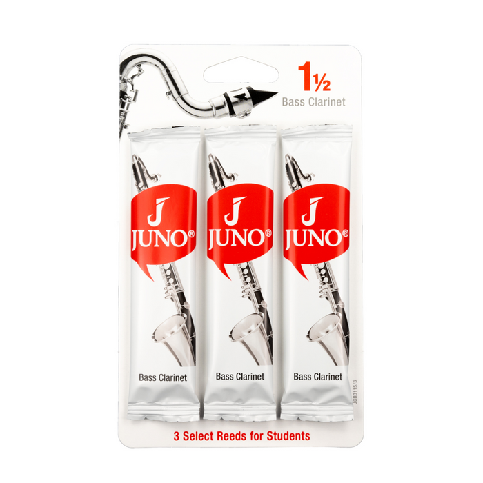 Juno Bass Clarinet Reeds 1.5 (3 PK) JCR31153