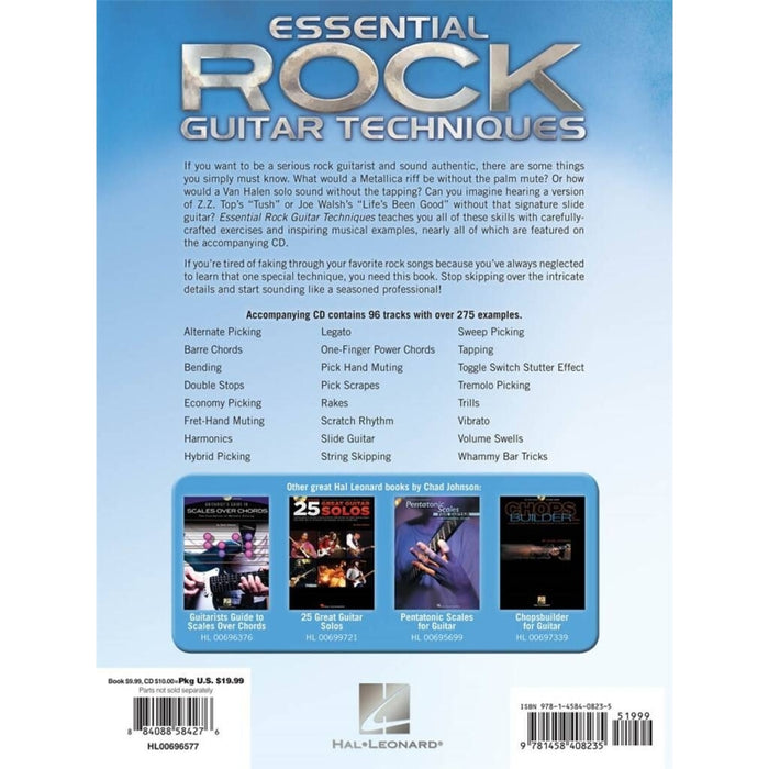 Essential Rock Guitar Techniques BK/CD