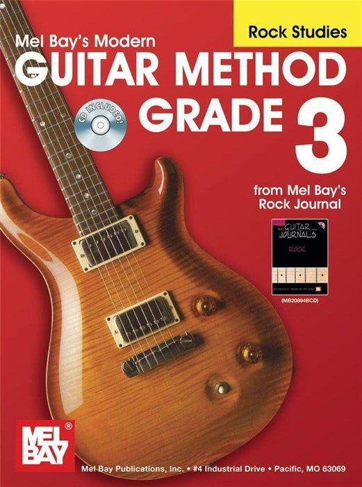 Modern Guitar Method Grade 3 Rock Studies BK/CD