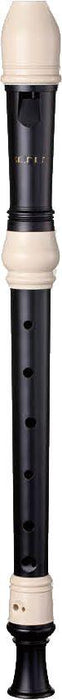 Ferris Matt Black With Ivory Trim Alto Recorder With Case & Chart