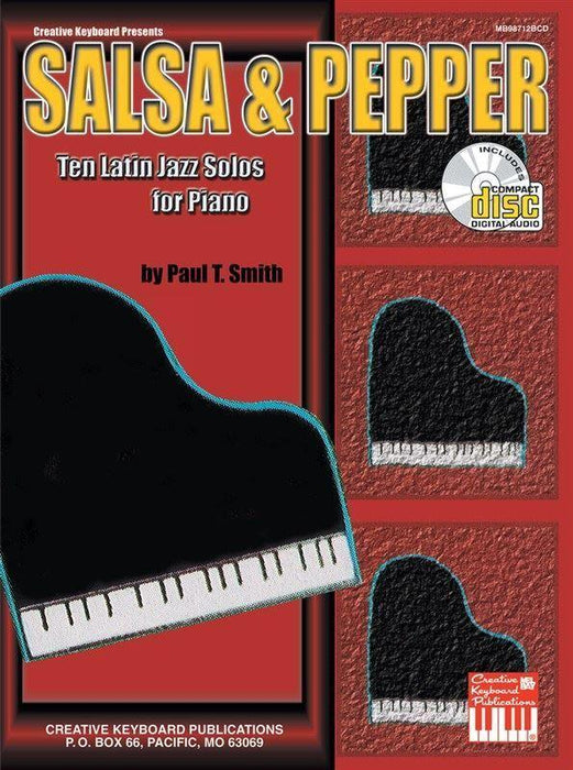 Salsa & Pepper Ten Latin Jazz Solos for Piano BK/CD