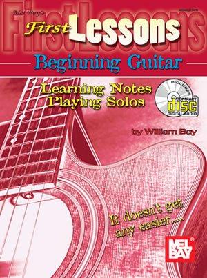 First Lessons Beginning Guitar BK/CD