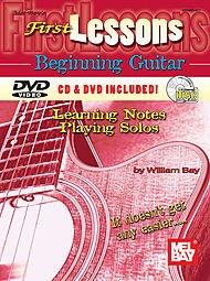 First Lessons Beginning Guitar BK/CD/DVD