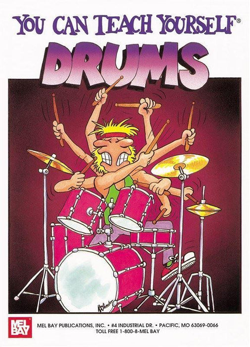 You Can Teach Yourself Drums Book/DVD