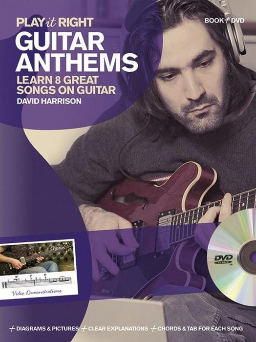 Play It Right Guitar Anthems BK/DVD