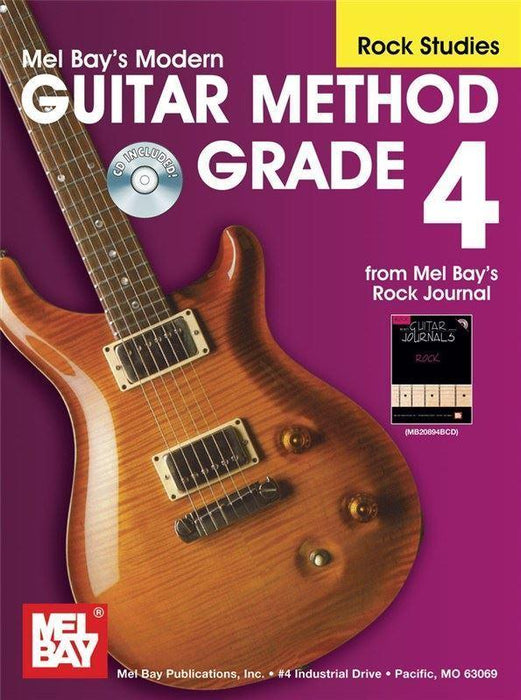 Modern Guitar Method Grade 4 Rock Studies BK/CD