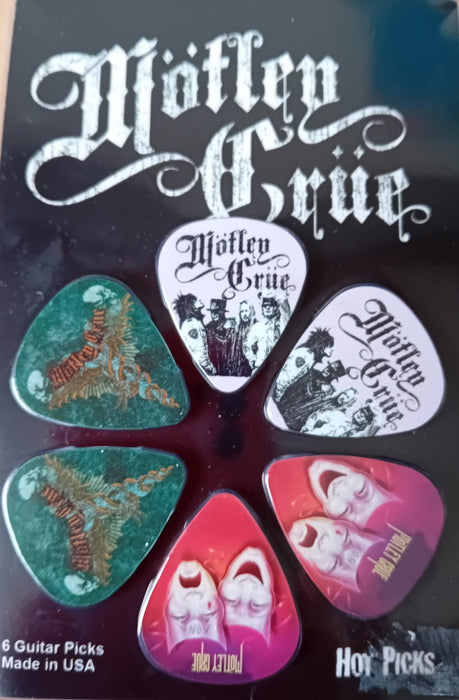 Hot Picks Motley Crue Plectrum Pack