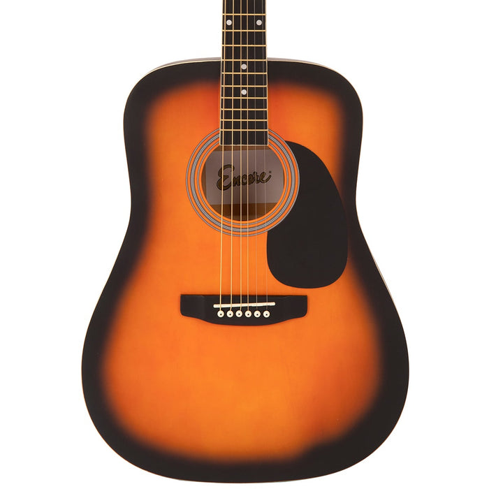 Encore Acoustic Guitar Sunburst