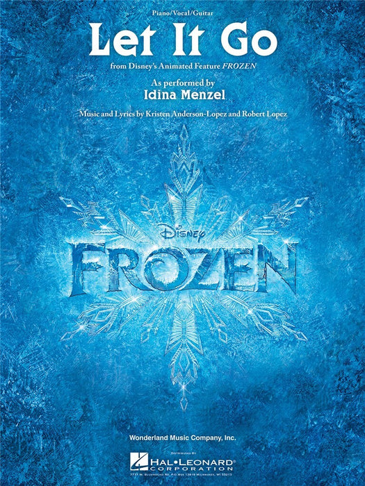 Frozen Let It Go Piano Vocal Guitar