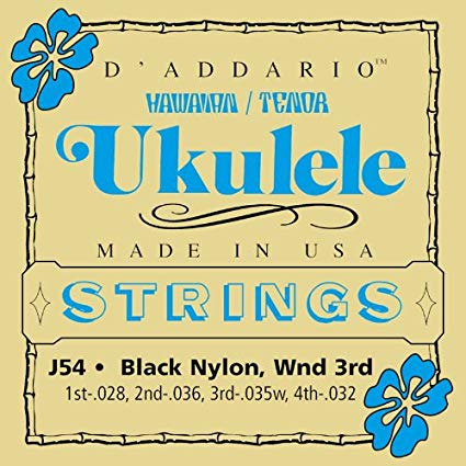 D'Addario J54 Hawaiian Tenor Ukulele Strings