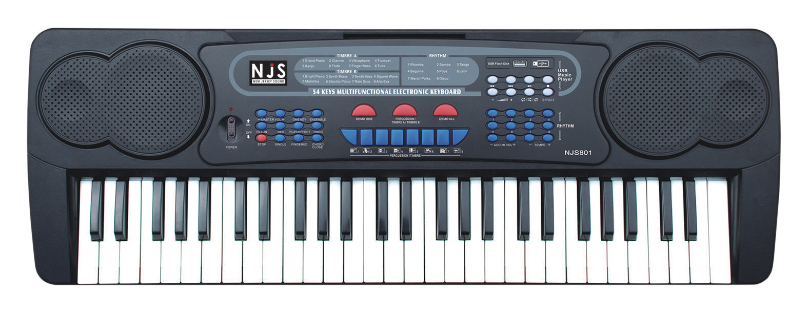 NJS 61 Key Full Size Digital Electronic Keyboard Kit
