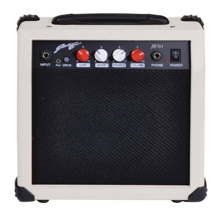 Johnny Brook 20W Guitar Amplifier White