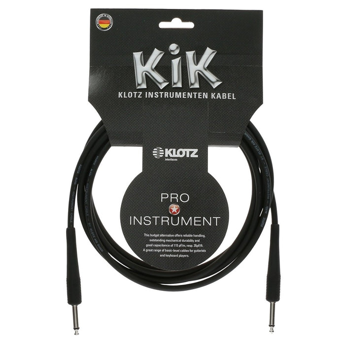 Klotz KiK Pro Instrument Cable 9m Black