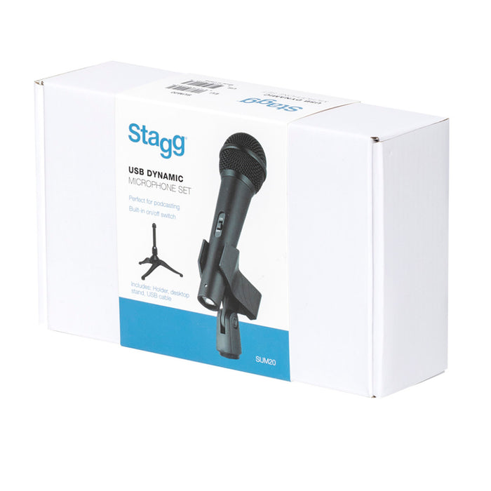 Stagg USB Dynamic Microphone Set
