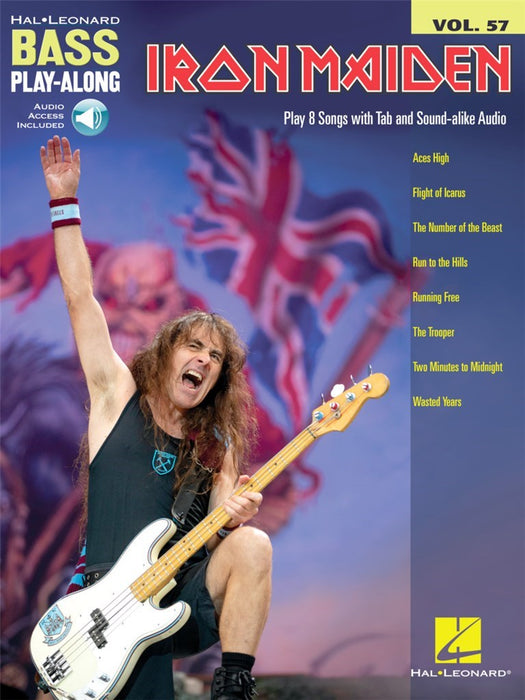 Hal Leonard  Bass Play-Along Volume 57  Iron Maiden: Bass Guitar