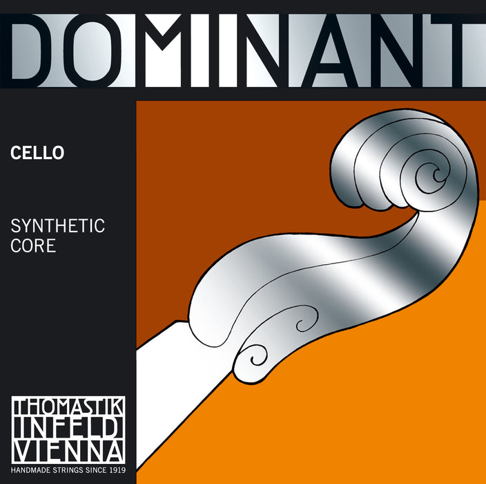 Dominant Cello String C. Chrome Wound. 1/2