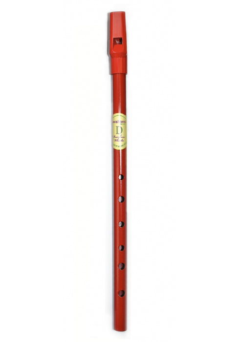 Red Waltons Rainbow Tin Whistle in D