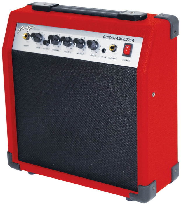 Johnny Brook Standard Guitar Kit with 20W Colour Coded Combo Amplifier