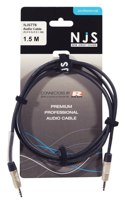 SoundLab 3.5mm Stereo Plug to 3.5mm Stereo Plug Signal Cable