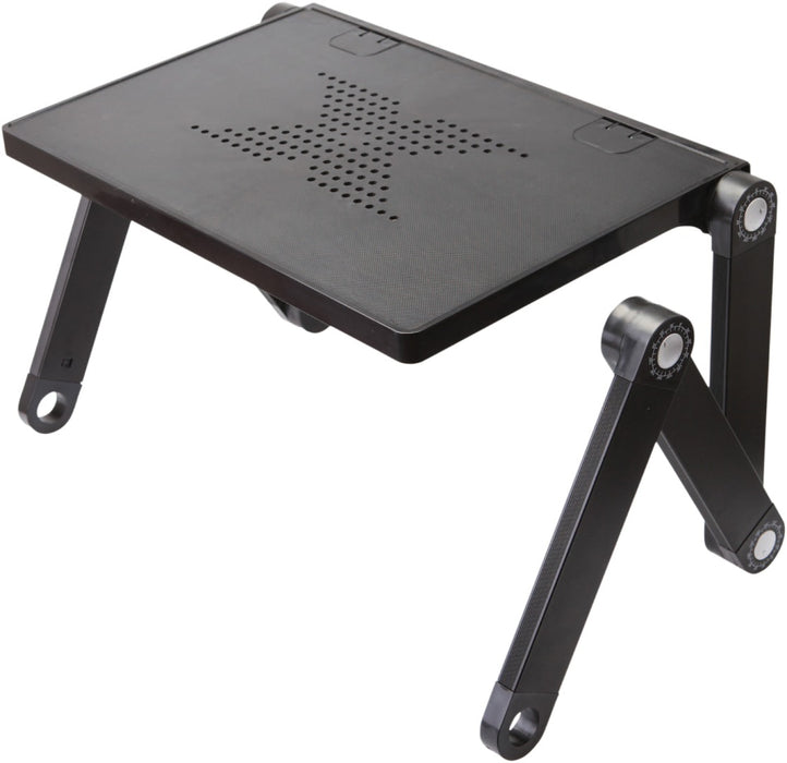 NJS Adjustable Laptop/Tablet Stand with USB fans and Mouse Holder