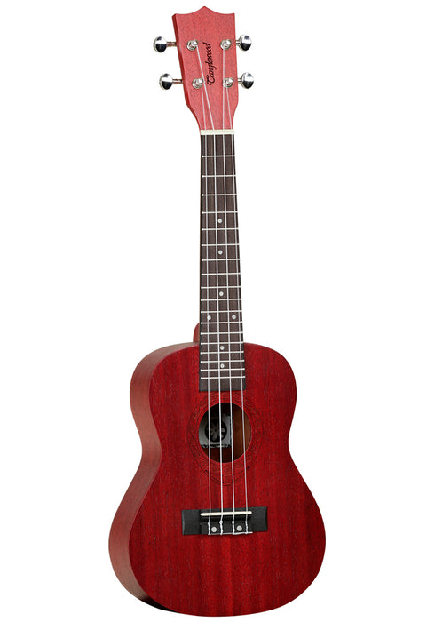 Tanglewood Concert Ukulele Red Stain Satin TWT3TR