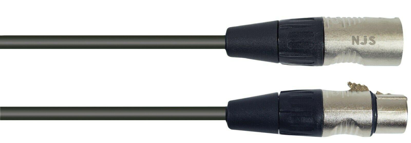 Hi Quality NJS XLR to XLR 5 Pin DMX Cable 4 Variants